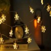 A+ Luces Led Tira 4m 20 Focos Copo De Nieve