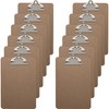 Business Source Standard Metal Clip Clipboard, 12/Box (16506BX)