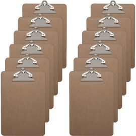 Business Source Standard Metal Clip Clipboard, 12/Box (16506BX)