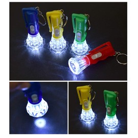 JZK 20 x Bunt Mini Schlüsselanhänger Taschenlampe Kindertaschenlampen Spielzeug für Kinder Party Geburtstag Party Favors Mitgebsel Gastgeschenk Geschenk