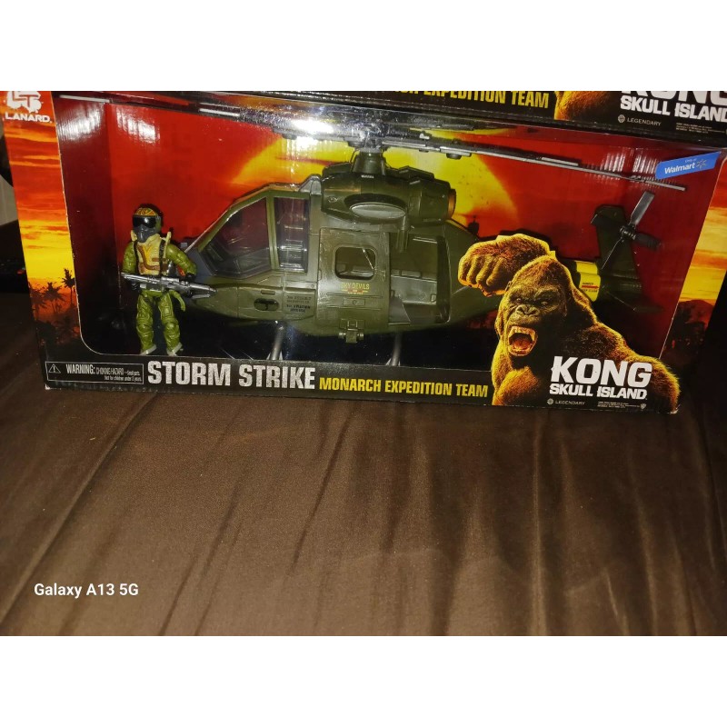 Lanard Kong Skull Island Storm Strike Monarch Expedition Lanard Toys