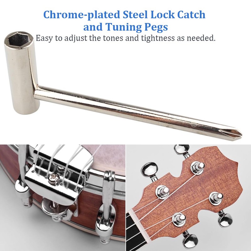 Guitars Truss Rod and Screwdriver for Luthier Silver