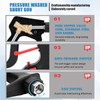 High Pressure Washer Gun with 2 Pressure Washer Wands, 5