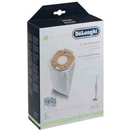 De'Longhi DLS35 Sacchi Filtranti per Scopa Elettrica, Confezione da 5 sacchi