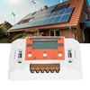 Solar Charge Controller LCD Backlit Display Memory Function Dual USB