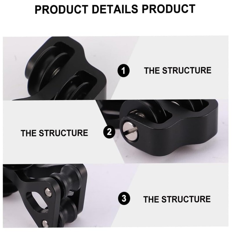 QOOWFEANIG Archery Cable Slide Composite Pulley String Splitter String Splitter