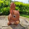 Real Life Baby Red Squirrel | Resin Home or Garden