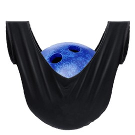 KALASONEER Bowling Ball Polisher Cleaner,Bowling Ball Bag,Washable and Durable Microfiber Material (Black)