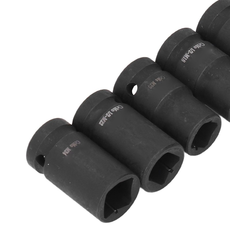 Yunir Tap Socket, 1/2" Cr-Molybdenum Steel Drive Square Socket Set,