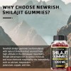 2pc Shilajit Gummies 1000mg Grade With 85+ Energy Usa Made