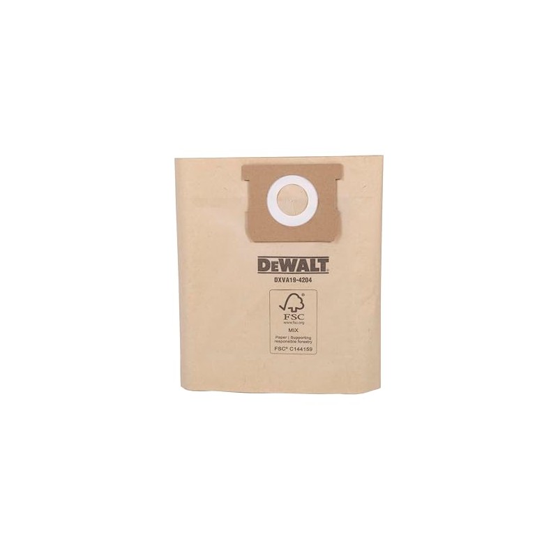 DEWALT DXVA19-4204 Dust Bags with Easy to Attach for Minimal