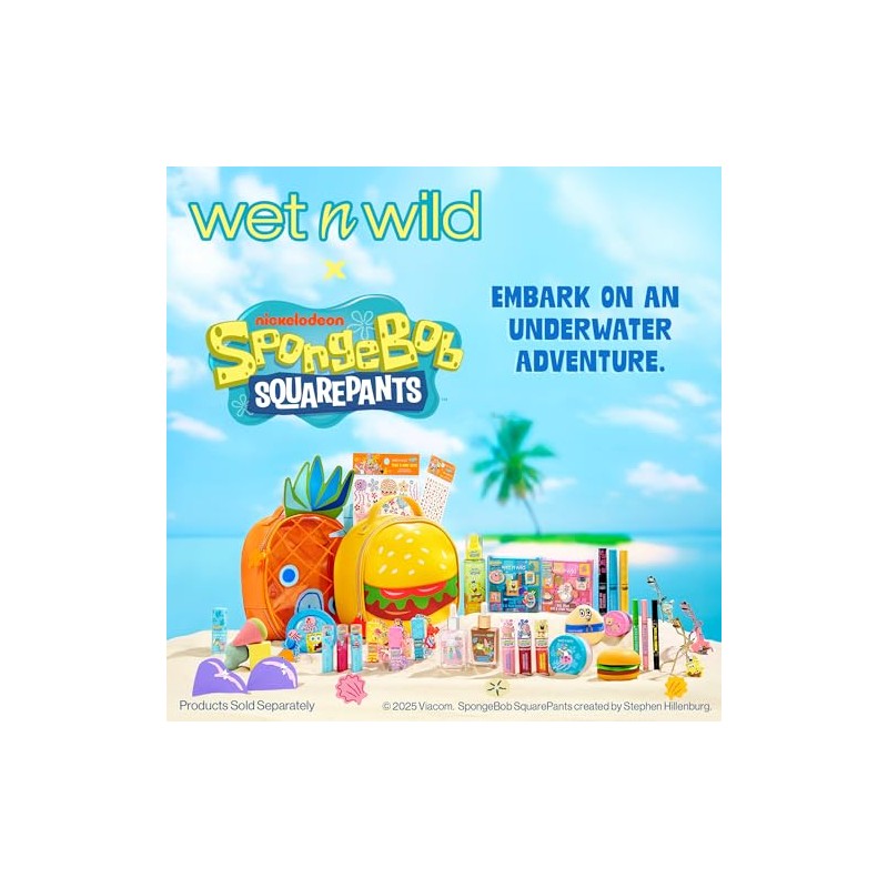 Wet n Wild x Bob Esponja Gal Pals Paleta de