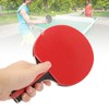 REGAIL Table Tennis Paddle Double Sided Beef Tendon Rubber Training