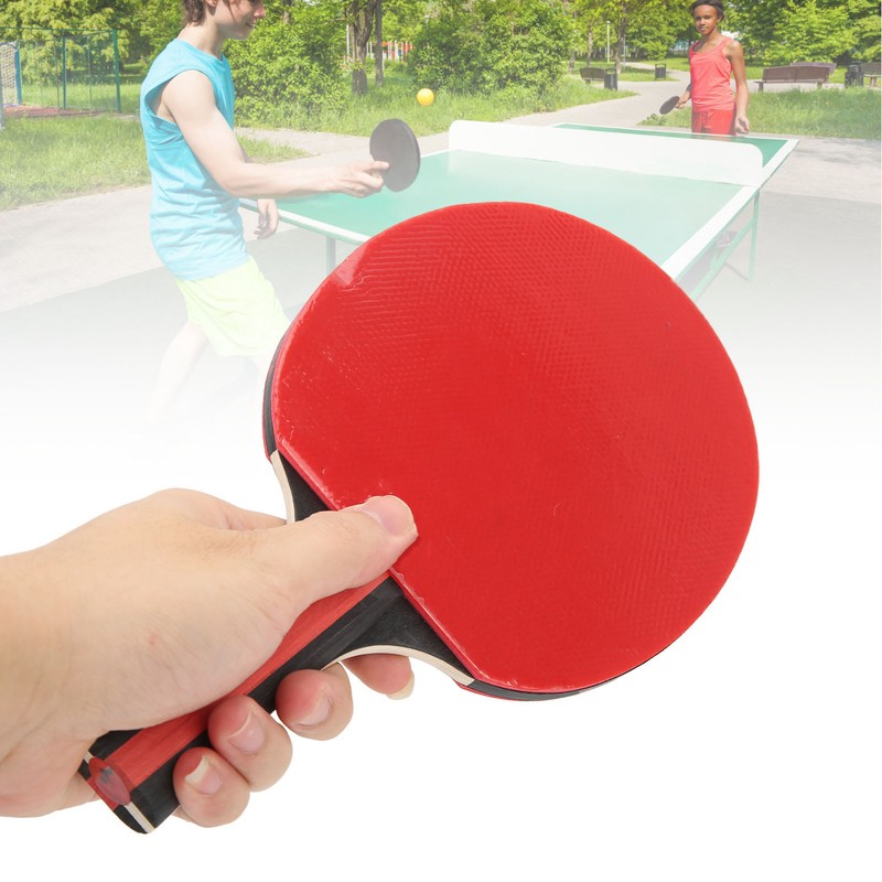 REGAIL Table Tennis Paddle Double Sided Beef Tendon Rubber Training