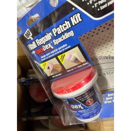 DAP NEW DAP WALL REPAIR PATCH KIT WITH DRY DEX SPACKLING   8 OZ