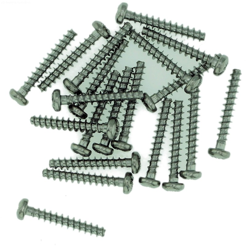 D3.5 (3.5mm x 18mm) Pozi Pan Screws for Plastic -
