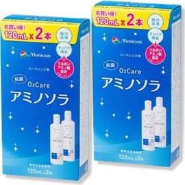 [120ml×4本] メニコン 02ケア アミノソラ 2箱セット SPICEショップ限定