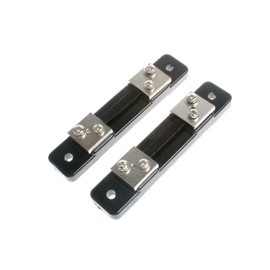 NOYITO 30 Amps 75mV Metal Shunt Resistor External Shunt for Current Ammeter Analog Panel Meter (Pack of 2)