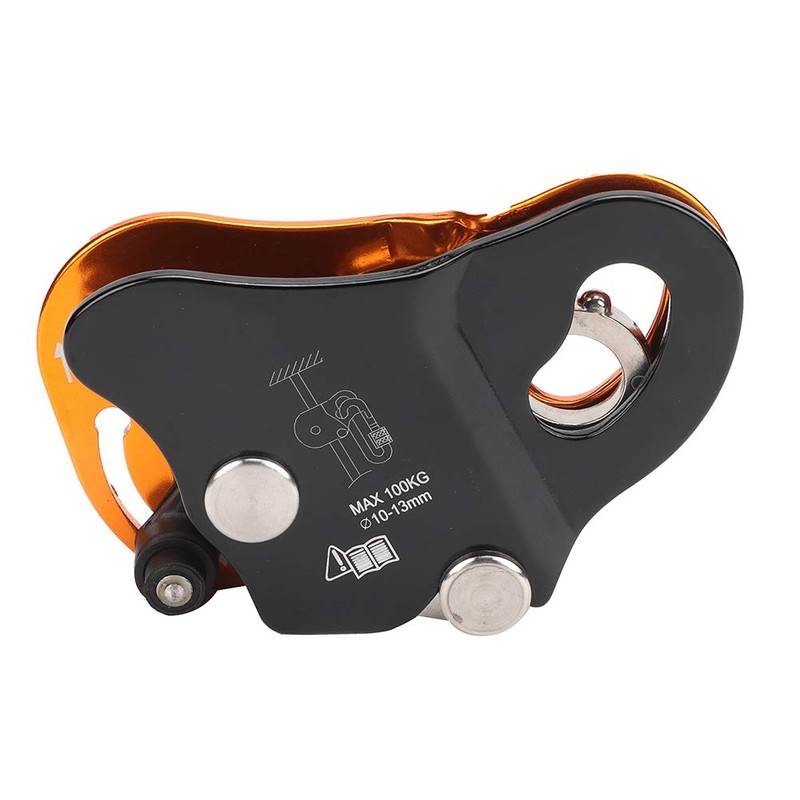 Climbing Pulley, Climbing Grab Rope Self-Locking Fall Rope Protector Climbing