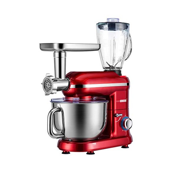 VIVOHOME 3 in 1 Multifunctional Stand Mixer with 6 Quart