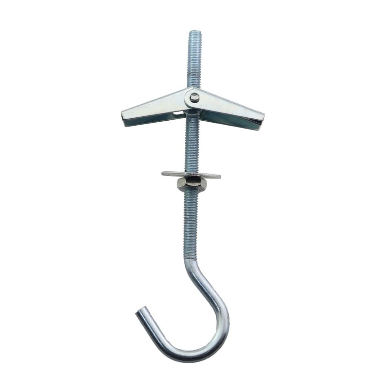 Guifeng 6PCS Metal Hooks 90mm Ceiling Plane Expansion Screws Spring