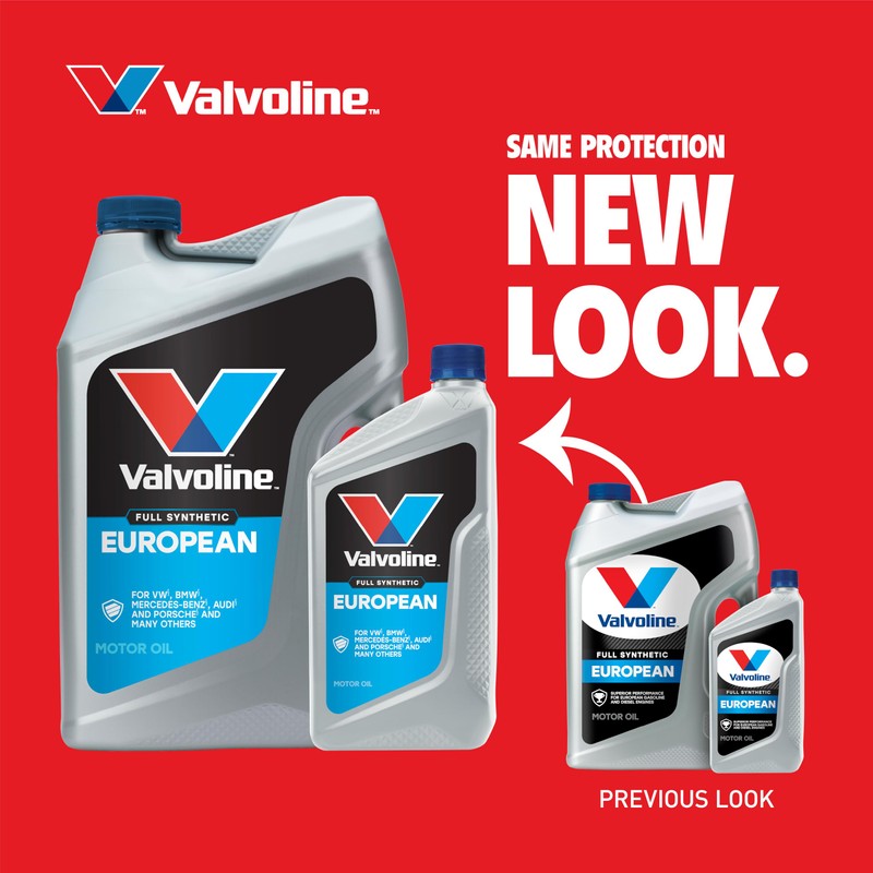 Valvoline European Vehicle Full Synthetic 5W-40 Motor Oil 1 Quart