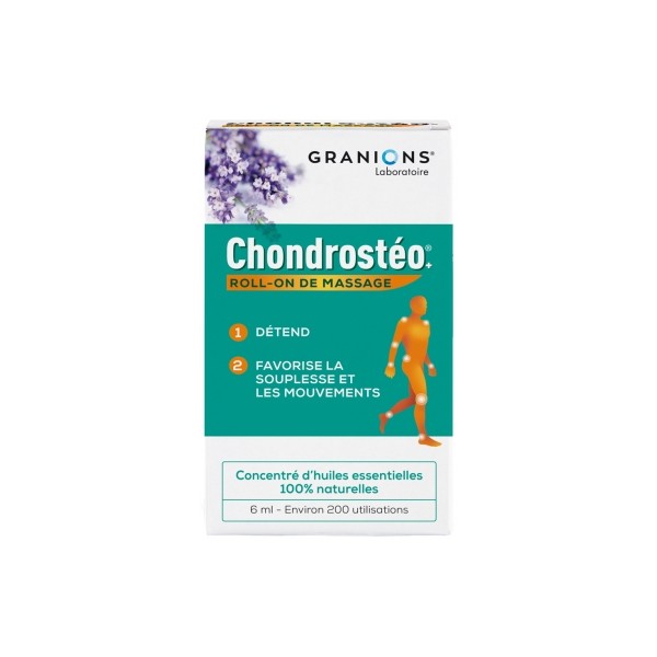 Granions Chondrostéo + Massage Roll-On 6ml
