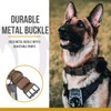 OneTigris Military Adjustable Dog Collar with Metal D Ring &