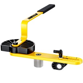 Mysemhoe Deck Board Straightener Tool - Heavy Duty Straightener Tool for Deck, Quick Install & Foldable Design to Correct Gaps & Misalignment in Seconds (1 Pack)