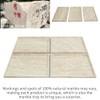 FutureStone Natural Travertine Marble Luxury Tray,12 x 8 inch for