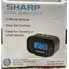 Sharp Compact Alarm Clock - Model: 93621