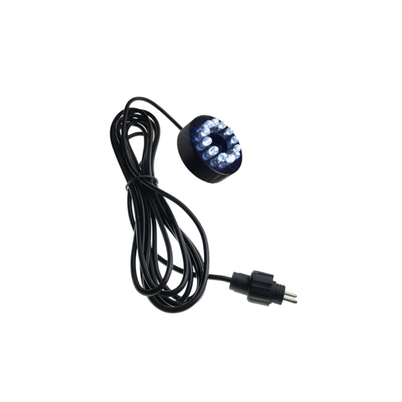 SGSLT Replacement 12V Underwater 12-LED Lights Ring Submersible Fountain Pond
