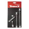 TranzX Components Quick Release Security Skewer Set - Silver