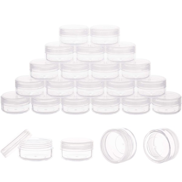 Tiny Cosmetic Containers, 10 Gram 20Pcs Sample Containers with Lids,