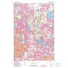 YellowMaps New Brighton MN topo map, 1:24000 Scale, 7.5 X