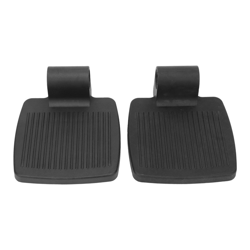 2pcs Wheelchair Footrests Professional Plastic Replacement Wheelchair Footplate Pedal Accessory