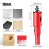 Boxonly Hole Saws Cutter M42 Bi-Metal 18mm Hole Saw Drill