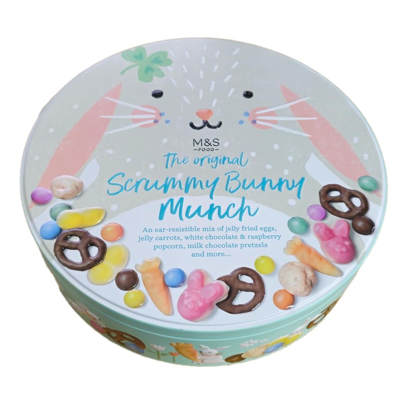 M&S Easter - The original Scrummy Bunny Munch Tin 500g