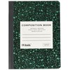 BAZIC Quad-Ruled Marble Composition Book, 5.1 Inch, 100 Count
