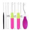 5 Sizes Latch Hook Kit, Crochet Hook Set, Hair Extension