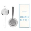 barmate Cocktail Strainer, Stainless Steel Bar Strainer Suitable for All