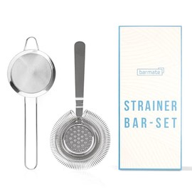 barmate Cocktail Strainer, Stainless Steel Bar Strainer Suitable for All Shakers, High Quality Bar Accessories