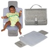 BabbleRoo Baby Changing Pad - Comfortable Portable Changing Pad, Compact,