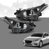 CHEDA Projector Front Headlights Assembly Headlamp Compatible with Mazda 3