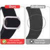 Blueshaweu for Wahoo ELEMNT Rival Smartwatch Band, Stretch Elastics Nylon
