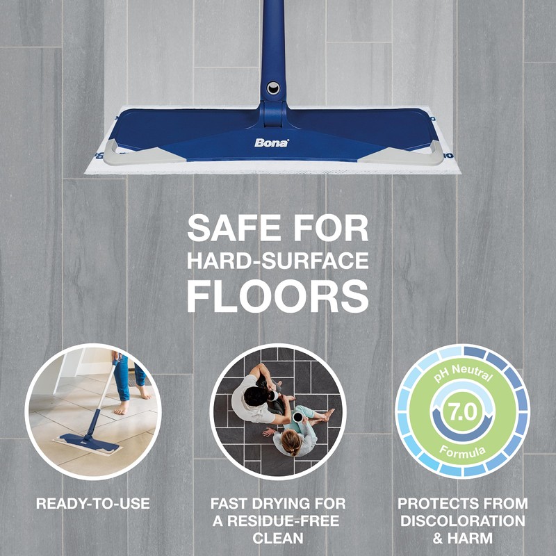 Bona Multi-Surface Floor Disposable Wet Cleaning Pads - 12-Pack -