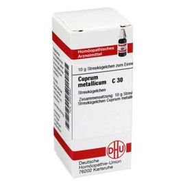 DHU Cuprum Metallicum C30 Spreading Balls 10 g Globules