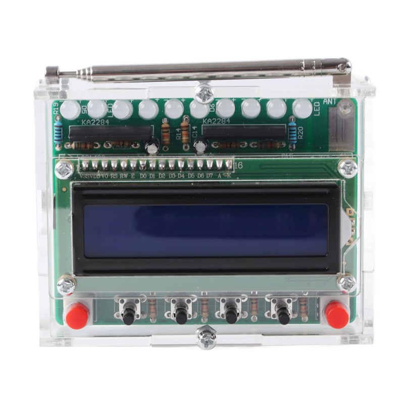 DIY FM Radio 87 To 108MHz LCD Display Digital Radio