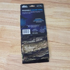 John Boy Camo Heat Guard Reversible Cooling Towel Tree Camoflage UPF 50 12 x 39