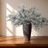 Giegxin 4 Pcs 25" Snow Frosted Artificial Pine Branches with